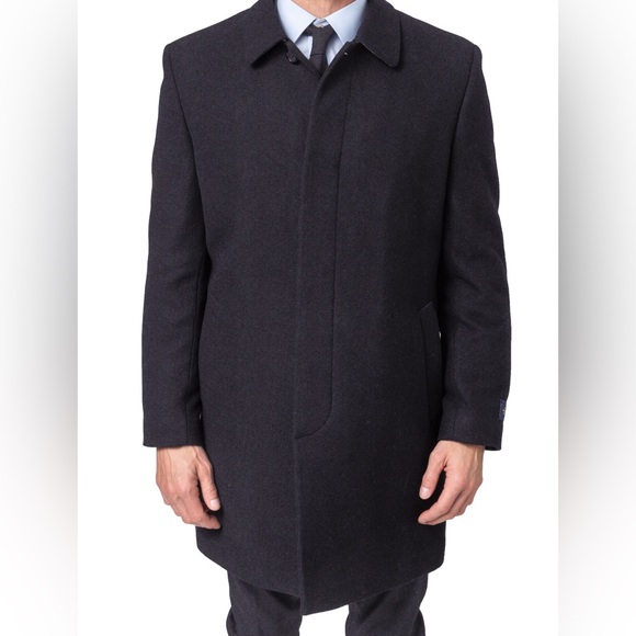 Never Worn Hart Schaffner Marx Hanley Wool Regular Fit Coat - Picture 2 of 9